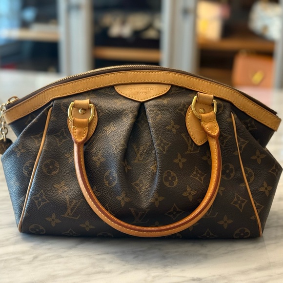 Louis Vuitton Brown Monogram Shoulder Bag - Picture 1 of 8